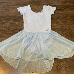 MDNMD size 120 light blue leotard